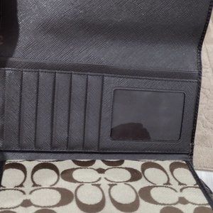 Coach purse and wallet